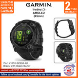 Garmin Instinct 3 (45 mm) AMOLED Rugged GPS Smartwatch