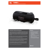 JBL Tuner 3 DAB/DAB+/FM Radio Stations and Bluetooth Streaming
