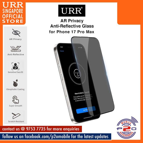 URR AR Privacy for iPhone 17 Pro Max / iPhone 17 Pro