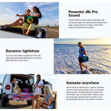 JBL PartyBox On-the-Go 2 Portable Bluetooth Party Speaker
