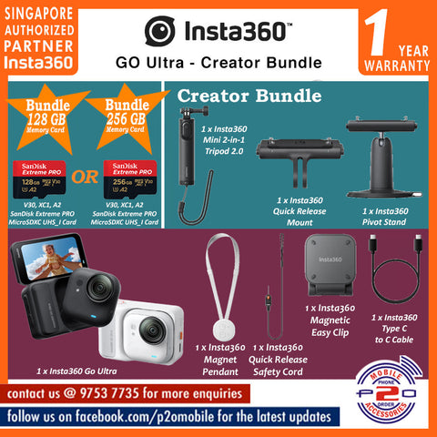 Insta360 Go Ultra Creator Bundle