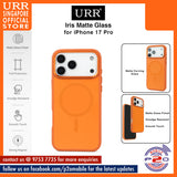 URR Iris Matte Glass for iPhone 17 Pro Max / iPhone 17 Pro / iPhone 17 Air / iPhone 17