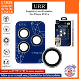 URR Sapphire PVDSS Camera Lens Glass or iPhone 17 Pro Max / iPhone 17 Pro