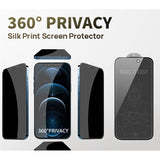URR 4-Way CLEAR Privacy 2.5D Full Tempered Glass for iPhone 17 Pro Max / iPhone 17 Pro / iPhone 17 Air / iPhone 17