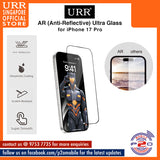 URR Anti Reflective Screen Tempered Glass for iPhone 17 Pro Max / iPhone 17 Pro / iPhone 17 Air / iPhone 17