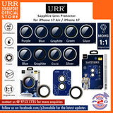 URR Sapphire PVDSS Camera Lens Glass for iPhone 17 Air / iPhone 17