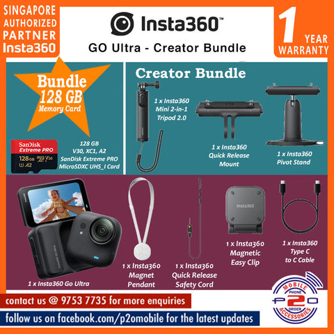 Insta360 Go Ultra Creator Bundle