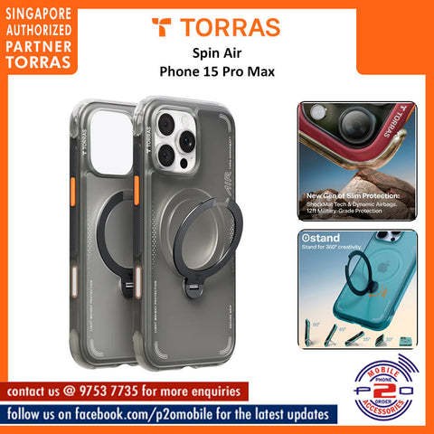 Torras Spin Air for iPhone 15 Pro Max
