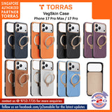 Torras Ostand Q3 VegSkin case for iPhone 17 Pro Max / 17 Pro