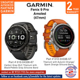 Garmin Fenix 9 Pro (47mm) - Premium Multisport GPS Smartwatch