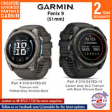 Garmin Fenix 9 (51mm) - Premium Multisport GPS Smartwatch