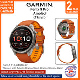 Garmin Fenix 9 Pro (47mm) - Premium Multisport GPS Smartwatch