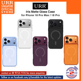 URR IRIS Matte Glass Case for iPhone 18 Pro Max / 18 Pro