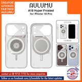Aulumu A18 Hyper Frosted Case for iPhone 18 Pro Max / 18 Pro / 17 Pro Max / 17 Pro
