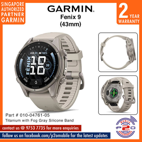 Garmin Fenix 9 - Premium Multisport GPS Smartwatch