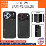 Aulumu A18 Ultra Slim Aramid Fiber Case for iPhone 18 Pro Max / 18 Pro / 17 Pro Max / 17 Pro