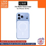 URR IRIS Matte Glass Case for iPhone 18 Pro Max / 18 Pro