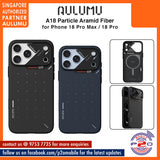 Aulumu A18 Ultra Slim Particle Aramid Fiber Case for iPhone 18 Pro Max / 18 Pro / 17 Pro Max / 17 Pro Series