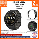 Garmin Fenix 9 Pro (51mm) - Premium Multisport GPS Smartwatch