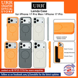 URR Lamda case for iPhone 17 Pro Max / iPhone 17 Pro / iPhone 17 Air / iPhone 17