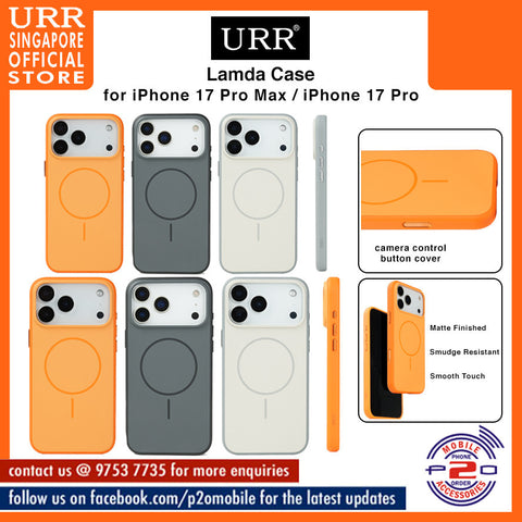 URR Lamda case for iPhone 17 Pro Max / iPhone 17 Pro / iPhone 17 Air / iPhone 17