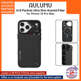 Aulumu A18 Ultra Slim Particle Aramid Fiber Case for iPhone 18 Pro Max / 18 Pro / 17 Pro Max / 17 Pro Series