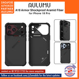 Aulumu A18 Armor Aramid Fiber Case for iPhone 18 Pro Max / 18 Pro / 17 Pro Max / 17 Pro