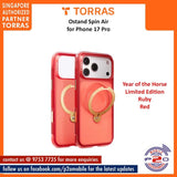 Torras Ostand Spin Air Year of the Horse Limited Edition for iPhone 17 Pro Max / 17 Pro