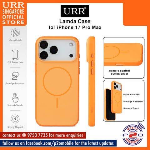 URR Lamda case for iPhone 17 Pro Max / iPhone 17 Pro / iPhone 17 Air / iPhone 17