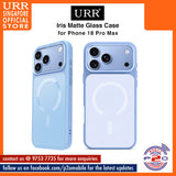 URR IRIS Matte Glass Case for iPhone 18 Pro Max / 18 Pro