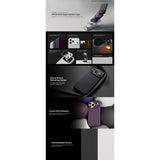 Aulumu A18 Particle Vegan Leather Case for iPhone 18 Pro Max / 18 Pro / 17 Pro Max / 17 Pro