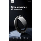URR AR Titanium Alloy Frame Lens Protector for iPhone 18 Pro Max / 18 Pro