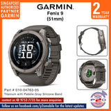 Garmin Fenix 9 (51mm) - Premium Multisport GPS Smartwatch