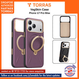 Torras Ostand Q3 VegSkin case for iPhone 17 Pro Max / 17 Pro