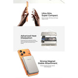 Mazer M-MagAir31 (CCC Certified) 10,000mAh Qi2.2 Certified 25W Magnetic Wireless Power Bank