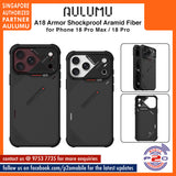 Aulumu A18 Armor Aramid Fiber Case for iPhone 18 Pro Max / 18 Pro / 17 Pro Max / 17 Pro