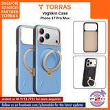 Torras Ostand Q3 VegSkin case for iPhone 17 Pro Max / 17 Pro