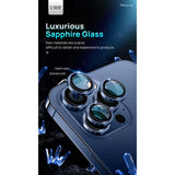 URR Sapphire PVDSS (GIA certified) Camera Lens Glass for iPhone 18 Pro Max / 18 Pro