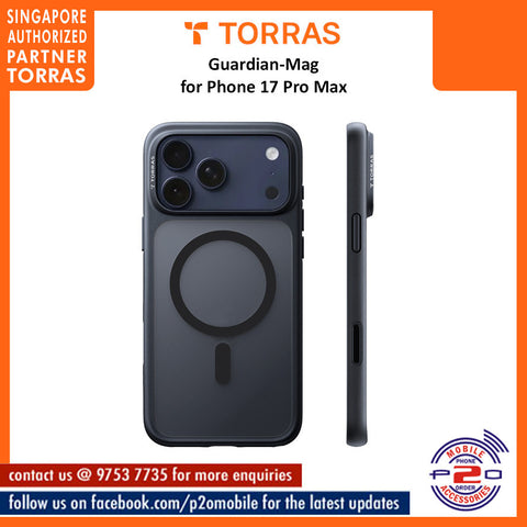 Torras Guardian-Mag case for iPhone 17 Pro Max / 17 Pro