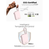 Mazer M-PC35CC (CCC Certified) PowerCharge Nano Duo 10,000mAh PD35W Power Bank with Built-in Dual USB-C Cables