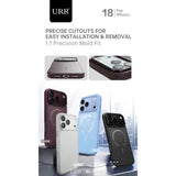 URR IRIS Matte Glass Case for iPhone 18 Pro Max / 18 Pro
