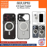 Aulumu A18 Hyper Frosted Case for iPhone 18 Pro Max / 18 Pro / 17 Pro Max / 17 Pro
