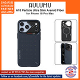 Aulumu A18 Ultra Slim Particle Aramid Fiber Case for iPhone 18 Pro Max / 18 Pro / 17 Pro Max / 17 Pro Series