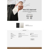 Mazer M-MagAir31 (CCC Certified) 10,000mAh Qi2.2 Certified 25W Magnetic Wireless Power Bank