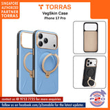 Torras Ostand Q3 VegSkin case for iPhone 17 Pro Max / 17 Pro