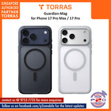 Torras Guardian-Mag case for iPhone 17 Pro Max / 17 Pro