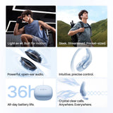 SHOKZ OpenFit Air 2 T520 | Open-Ear Lightweight True Wireless Earbuds [2 Years Warranty]