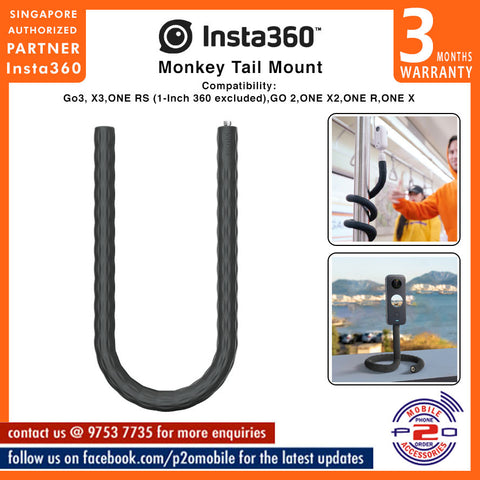 Insta360 Monkey Tail Mount