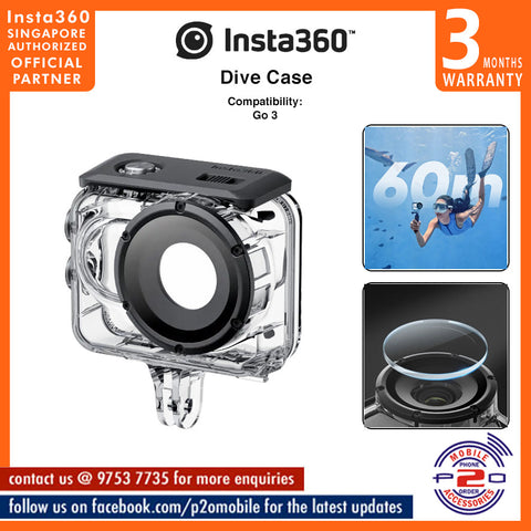 Insta360 Go 3 Dive Case