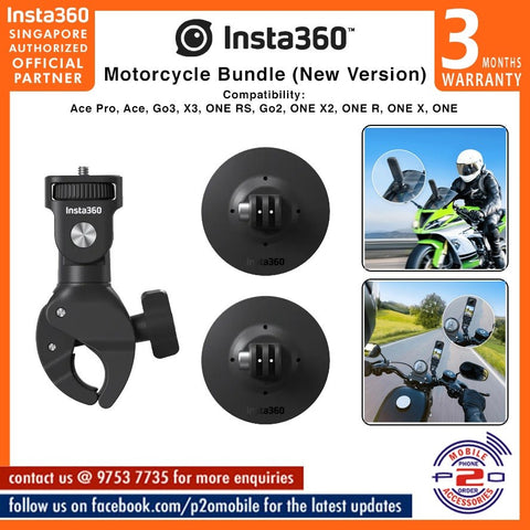 Insta360 Motorcycle Bundle (New Version)
